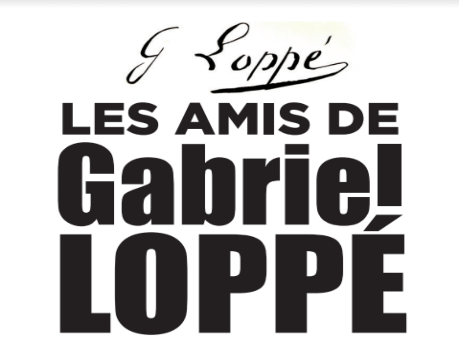 Les amis de Gabriel LOPPE atelier gauderique annecy restauration peinture oeuvre art